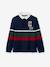 Polo-rugby garçon - coton biologique - CYRILLUS marine 1 - vertbaudet enfant 