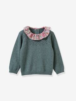 Pull fille col Liberty® CYRILLUS  - vertbaudet enfant