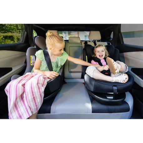 BEBECONFORT Siège auto évolutif pivotant 360° EvolveFix i-Size - Gr 0/1/2/3 - Isofix - 0 à 12 ans (36 kg) - 40-150 cm - Grey Mist GRIS 5 - vertbaudet enfant 