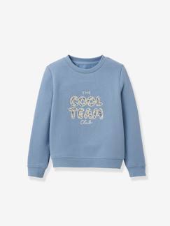 -Sweat Cool team fille tissu Liberty - coton bio CYRILLUS