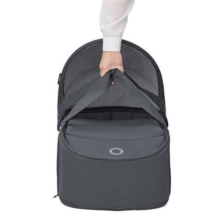 BEBE CONFORT Nacelle souple Laika, de la naissance à 6 mois, Légère et Pliable, Essential Graphite GRIS 4 - vertbaudet enfant 