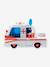 Crazy motors Hurry Ambulance DJECO blanc 1 - vertbaudet enfant 