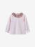 Tee-shirt bébé tissu Liberty®- coton bio CYRILLUS rose 1 - vertbaudet enfant 