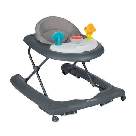 BEBECONFORT EXPLORER Trotteur avec tablette musicale, de 6 à 18 mois (12 kg), Tinted graphite GRIS 2 - vertbaudet enfant 