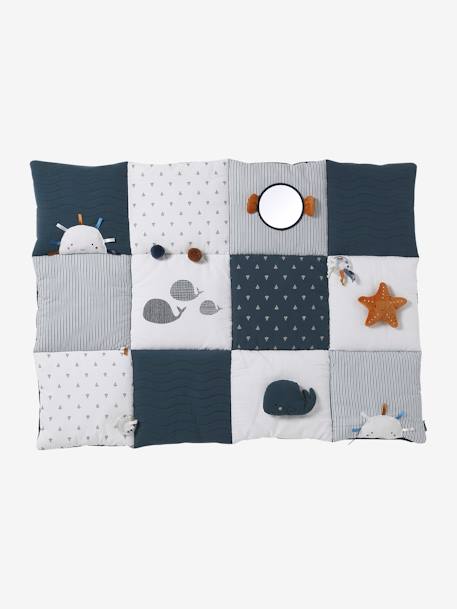 Tapis d'éveil moelleux et ludique Croque la vie+Dans les bois+Navy sea 30 - vertbaudet enfant 