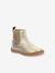 Boots Kick pop KICKERS® beige doré 1 - vertbaudet enfant 