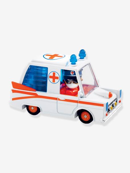 Crazy motors Hurry Ambulance DJECO blanc 2 - vertbaudet enfant 