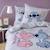 Parure de lit imprimée 100% coton, DISNEY HOME STITCH HAPPY VIOLET 1 - vertbaudet enfant 