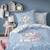 Parure de lit Les Aristochats en coton 140x200cm - Disney Home BLEU 1 - vertbaudet enfant 