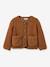 Veste sherpa fille CYRILUS marron 1 - vertbaudet enfant 