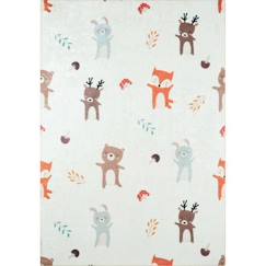 Linge de maison et décoration-Décoration-Tapis chambre enfant - Motifs Animaux - Creme - 80 x 150 cm - Nazar Rugs