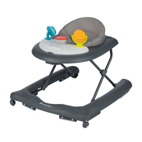 BEBECONFORT EXPLORER Trotteur avec tablette musicale, de 6 à 18 mois (12 kg), Tinted graphite GRIS 1 - vertbaudet enfant 