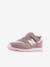 Baskets à lacets enfant YV373VQ2 NEW BALANCE® ROSE CLAIR UNI AVEC DECOR 2 - vertbaudet enfant 