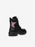 Boots à lacets enfant J Casey Fille GEOX® noir 2 - vertbaudet enfant 