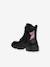 Boots à lacets enfant J Casey Fille GEOX® noir 3 - vertbaudet enfant 