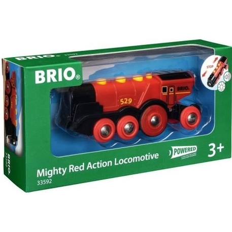 Locomotive Rouge Puissante à piles BRIO - Circuit de train en bois - Ravensburger - Dès 3 ans - 33592 VERT 1 - vertbaudet enfant 