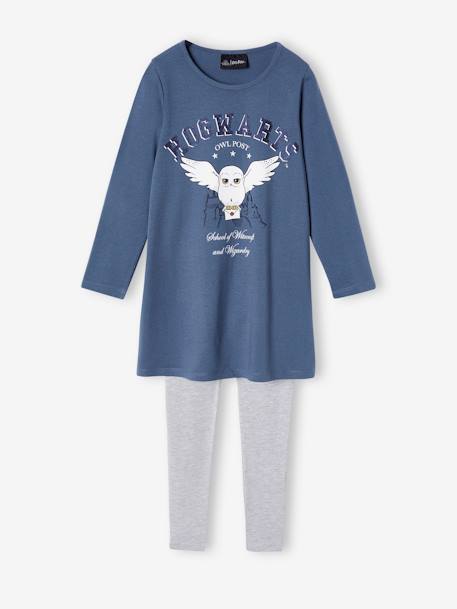 Ensemble chemise de nuit + legging fille Harry Potter® indigo 1 - vertbaudet enfant 