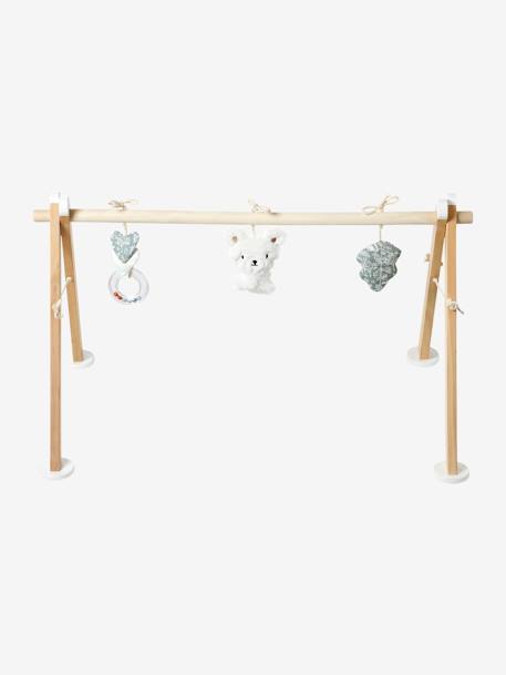 Portique en bois FSC® Dans les bois+rose 8 - vertbaudet enfant 