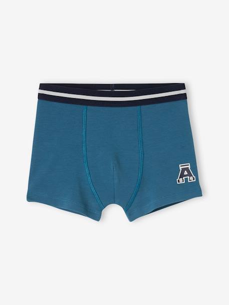 Lot 5 boxers garçon marine 4 - vertbaudet enfant 