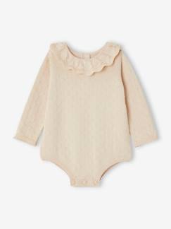 -Barboteuse tricot naissance