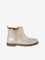 Boots fille cuir marine+or 7 - vertbaudet enfant 