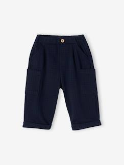 -Pantalon chino en flanelle bébé