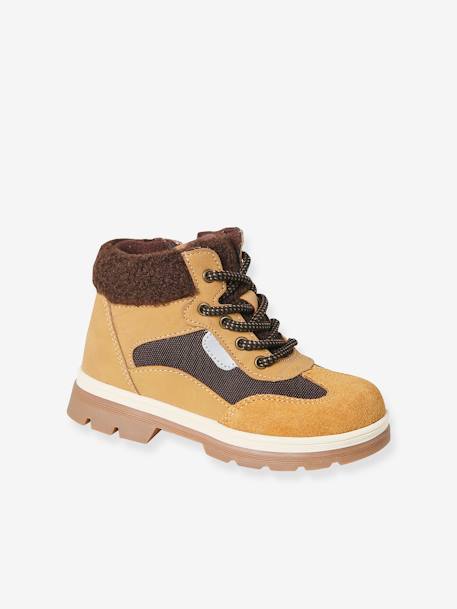 Boots garçon camel 1 - vertbaudet enfant 