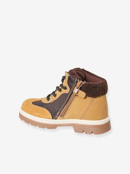 Boots garçon camel 3 - vertbaudet enfant 