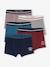 Lot 5 boxers garçon marine 1 - vertbaudet enfant 