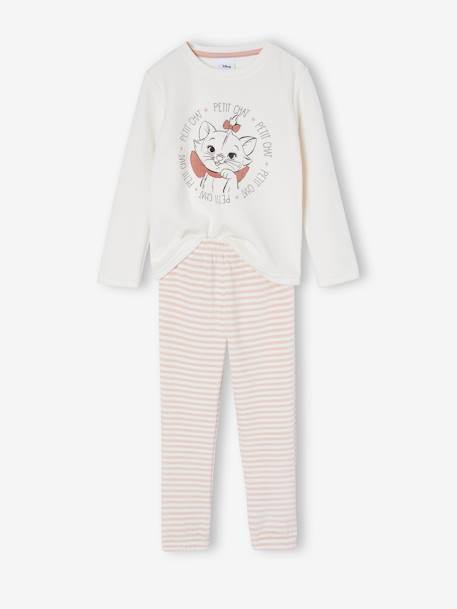 Pyjama fille Disney® Marie Les Aristochats rose pâle 3 - vertbaudet enfant 