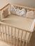 Couverture / Fond de parc bébé en gaze de coton HYGGE beige imprimé 7 - vertbaudet enfant 