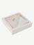 Coffret cape de bain personnalisable + gant de toilette HYGGE beige imprimé 10 - vertbaudet enfant 