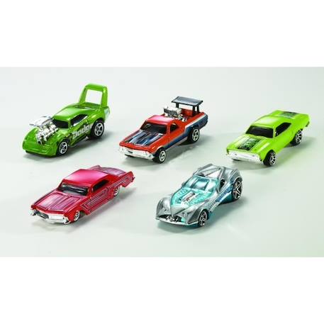 Hot Wheels - Coffret De 10 Véhicules - Coffret Petites Voitures - 3 ans et + 54886 BLEU 5 - vertbaudet enfant 