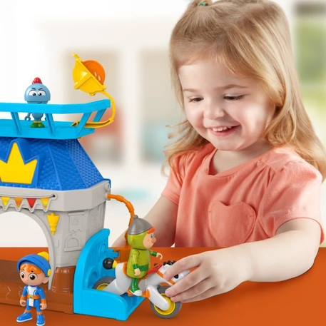 Fisher-Price-Gus le Chevalier Minus-Coffret Château Fort HGK33 BLEU 6 - vertbaudet enfant 