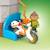 Fisher-Price-Gus le Chevalier Minus-Coffret Château Fort HGK33 BLEU 5 - vertbaudet enfant 