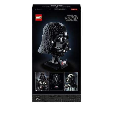 LEGO® Star Wars 75304 Le Casque de Dark Vador, Kit de Maquette, Masque, Cadeau pour Adultes NOIR 5 - vertbaudet enfant 