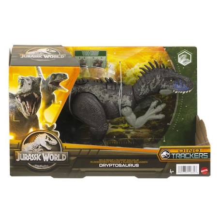 Jurassic World-Dryptosaurus Rugissement Féroce-Figurine HLP15 VERT 2 - vertbaudet enfant 