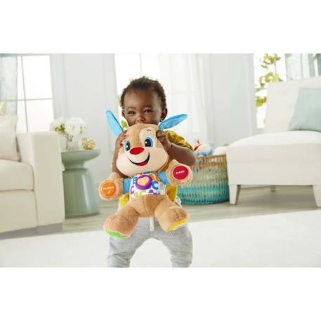 Fisher-Price - Nouveau Puppy Interactif - Peluche interactive - 6 mois et + FPM44 MARRON 3 - vertbaudet enfant 