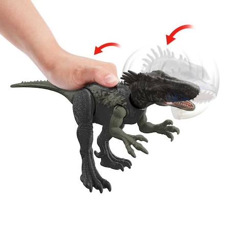 Jurassic World-Dryptosaurus Rugissement Féroce-Figurine HLP15 VERT 4 - vertbaudet enfant 