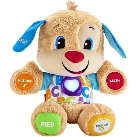 Fisher-Price - Nouveau Puppy Interactif - Peluche interactive - 6 mois et + FPM44 MARRON 1 - vertbaudet enfant 