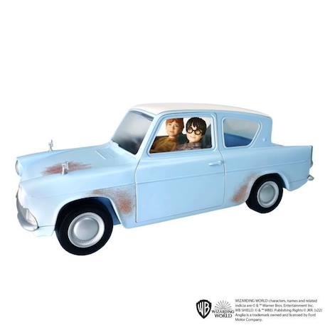 Harry Potter-Coffret L’Aventure en Voiture Volante de Harry et Ron HHX03 BLEU 2 - vertbaudet enfant 