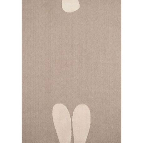 Tapis chambre enfant - Motif Lapin Beige - 120 cm - Nazar Rugs BEIGE 1 - vertbaudet enfant 