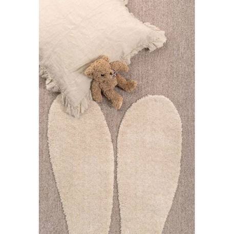 Tapis chambre enfant - Motif Lapin Beige - 120 cm - Nazar Rugs BEIGE 4 - vertbaudet enfant 