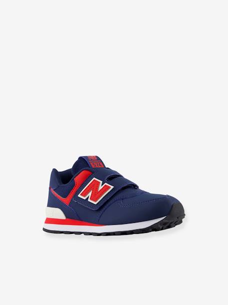 Baskets scratchées enfant PV574KIK NEW BALANCE® marine 1 - vertbaudet enfant 