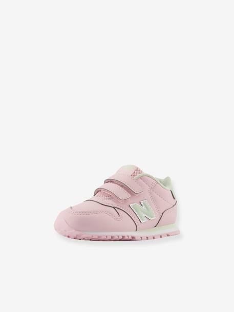 Baskets à scratchs enfant IV500CMN NEW BALANCE® ROSE CLAIR UNI AVEC DECOR 2 - vertbaudet enfant 