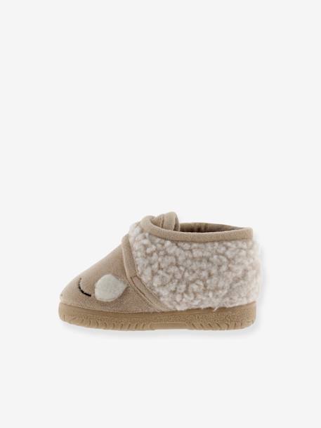 Chaussons 105119 VICTORIA beige+camel 4 - vertbaudet enfant 