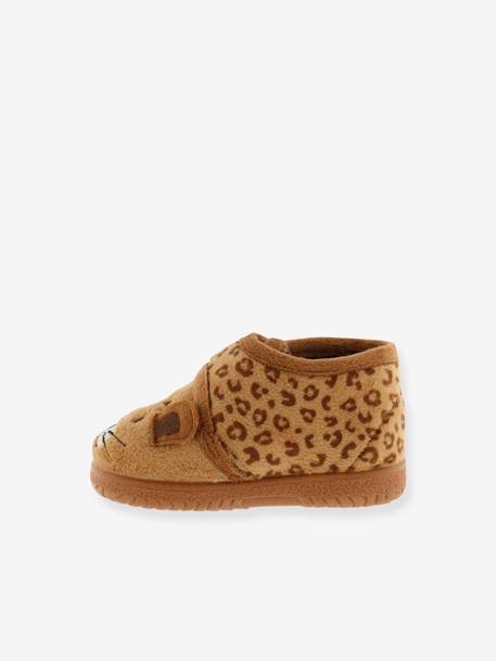 Chaussons 105119 VICTORIA beige+camel 9 - vertbaudet enfant 