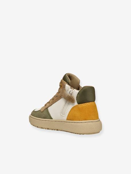 Baskets J46LDC054 J THELEVEN BOY - GEOX kaki 3 - vertbaudet enfant 