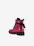 Bottines à lacets CASEY girl GEOX fuchsia 3 - vertbaudet enfant 