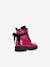 Bottines à lacets CASEY girl GEOX fuchsia 2 - vertbaudet enfant 